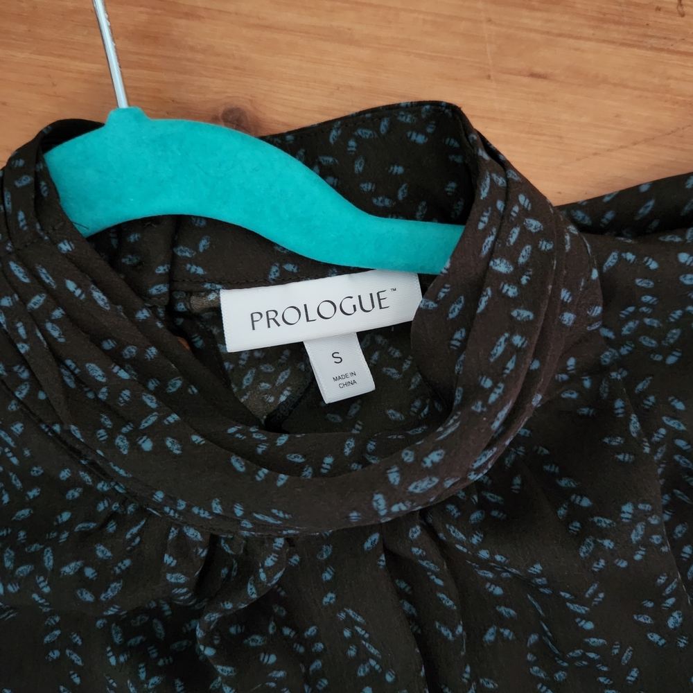 Prologue Black and Blue Blouse